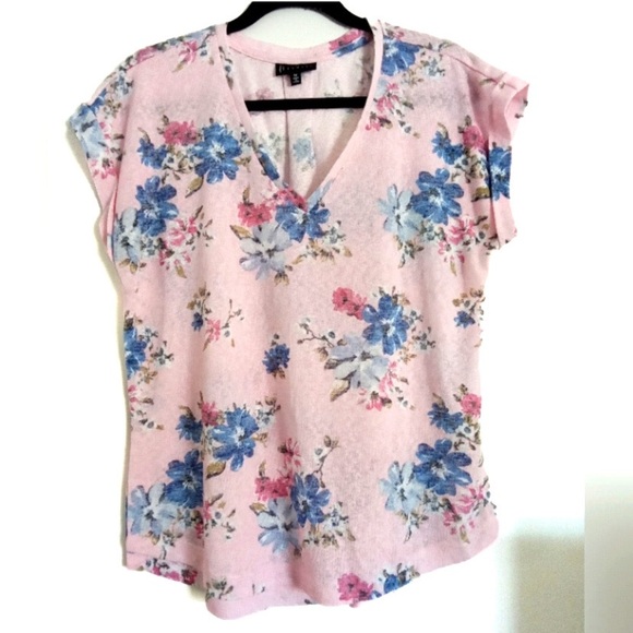 BOBEAU floral short sleeve tee - Picture 5 of 5